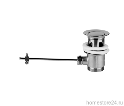 Gessi Донный клапан для раковины на 1 1/4 с автоматической пробкой и слив-переливом арт.01066