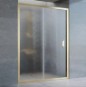 VegasGlass ZP Душевая дверь в нишу 100 см золото стекло текстурированное (шиншилла)