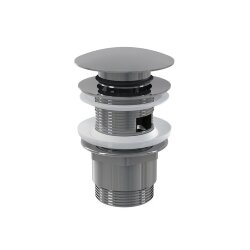 RAVAK Донный клапан для раковин с переливом "Click-Clack", хром. X01437