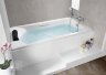 Акриловая ванна Roca BeCool 170x80 с ручками прямоугольная белая ZRU9302852