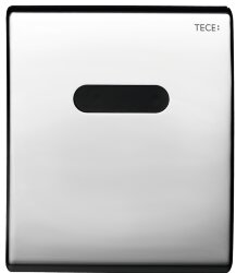 TECE Электронная панель смыва TECEplanus для писсуара, питание от батареи 6 В металл, хром глянцевый. 9242351