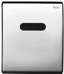 TECE Электронная панель смыва TECEplanus для писсуара, питание от сети 12 В металл, хром глянцевый. 9242353