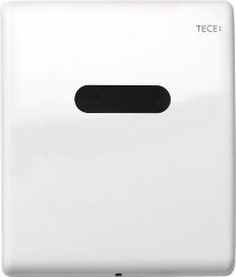 TECE Электронная панель смыва TECEplanus для писсуара, питание от сети 12 В металл, белый глянцевый. 9242357