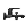 RAVAK Flat FL 022.20/150 Смеситель для ванны, чёрный. X070175