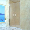 Душевая дверь в нишу 90х195 распашная, хром, стекло прозрачное Easy Clean RGW LE-06 06120609-11