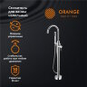 Orange Steel Смеситель для ванны напольный, хром. M99-336cr