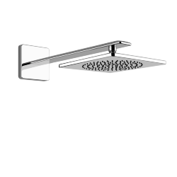 Gessi iSpa Shower Душевая лейка шарнирная для настенного монтажа, с защитой от известкового налета 220х220 мм. арт.41248