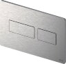 TECE Панель смыва TECEsolid с двойной системой смыва для унитаза с покрытием против отпечатков пальцев, нержавеющая сталь, сатин. 9240434