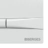 BERGES Кнопка для инсталляции NOVUM F1 белая. 040051