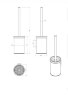 LANGBERGER Ерш хром подвесной (колба стекло) (SH)(L&C) 70225A схема