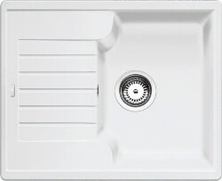 BLANCO ZIA 40 S Мойка для кухни 61,5х50 SILGRANIT® PuraDur®, белый. 516922