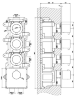 GESSI 316 PRIVATE WELLNESS Внешние части термостатического смесителя на 3 выхода арт.54506
