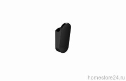 Sonia S6 black Крючок одинарный черный матовый. 166435