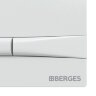 BERGES Инсталляция для подвесного унитаза, кнопка NOVUM F4 Soft Touch, белая. 040254
