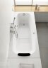 Акриловая ванна Roca Sureste 170х70 с ручками прямоугольная белая ZRU9302769