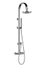 GESSI Minimali shower Душевая стойка с термостатом 216 мм. арт.23475