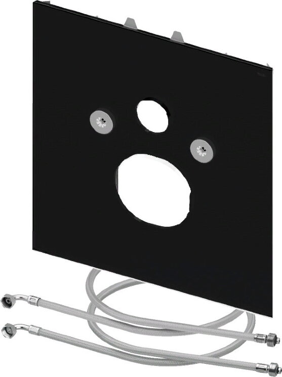 TECE Стеклянная панель TECElux для установки унитаза-биде TECEone, нижняя, стекло чёрное. 9650110