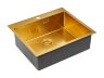 Paulmark ISAR Мойка для кухни 59х51 брашированное золото. PM805951-BG