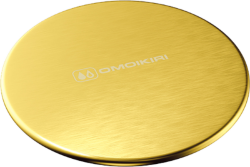 OMOIKIRI DEC LG Декоративный элемент для корзинчатого вентиля светлое золото 4957090