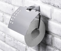 WasserKRAFT Kammel K-8325 Держатель туалетной бумаги с крышкой, хром.