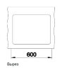 BLANCO SUBLINE 340/160-F Мойка для кухни SILGRANIT® PuraDur®, чёрный. 525984