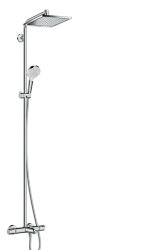 HANSGROHE Crometta E 240 1jet Showerpipe для ванны, хром. 27298000